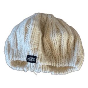 Vans Chunky Knit Cream Beanie